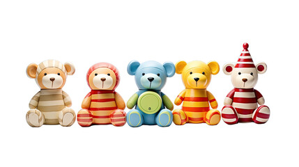 Obraz premium Bear Toy Isolated