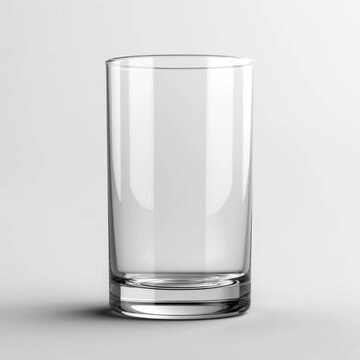 Crystal Clarity: Classic Clear Drinking Glass