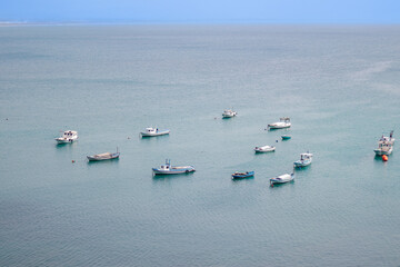 view of the sea from the beach