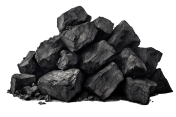 Charcoal Isolated