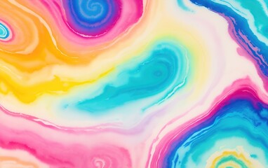 Obraz premium Abstract watercolor background. Digital art painting. Colorful texture.