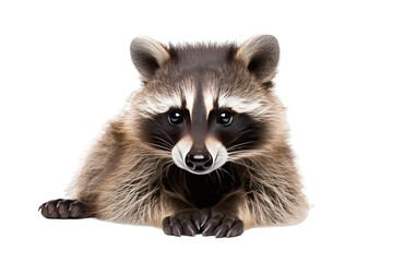 Obraz premium Raccoon Lay down