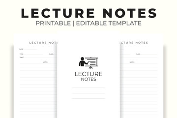 Lecture Notes Kdp Interior