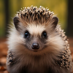 Fototapeta premium Portrait of a Hedgehog