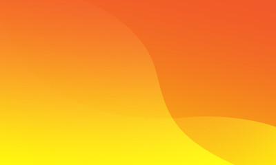Abstract orange wave background. Fluid shapes composition. Eps10 vector