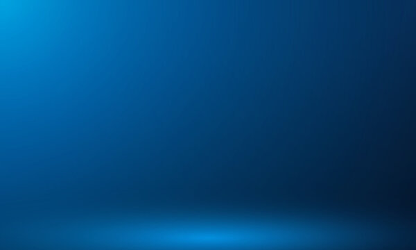 Abstract empty dark blue background with copy space,suitable for studio room, banner or poster template design