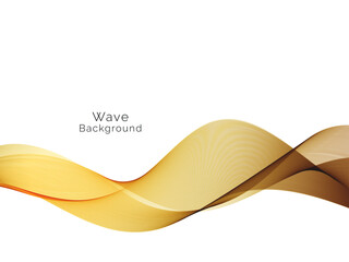 Smooth flow wave background
