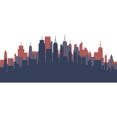 City Buildings Landscape Silhouette