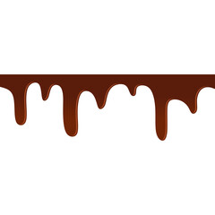 Melted Chocolate Illustration