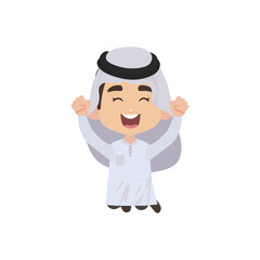 vector cute job poses female