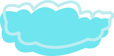 cloud vector shape