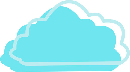 cloud vector shape