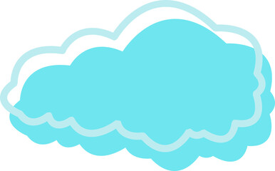 cloud vector shape