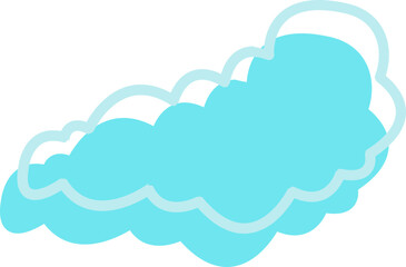 cloud vector shape