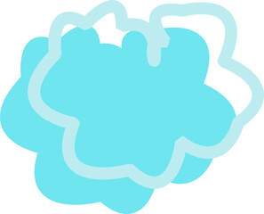 cloud vector shape