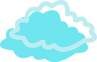 cloud vector shape