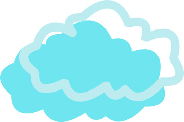 cloud vector shape