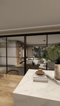 casa chalet de dise&ntilde;o con grandes ventanales y dise&ntilde;o cl&aacute;sico 