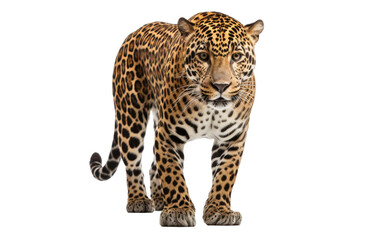 Brazilian Jaguar On Transparent Background