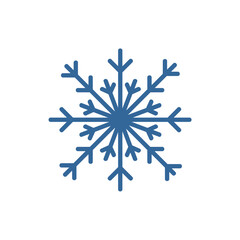set snowflake element vector winter