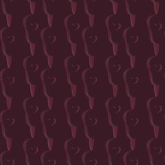A pattern of favorite popsicle ice cream chocolate flavor on a braun background.