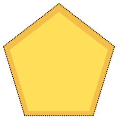 Obraz premium yellow label isolated