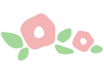 シンプルなかわいい花