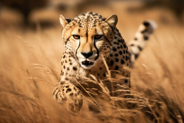 Mammal carnivore cheetah africa safari wildlife nature cat wild feline predator animal