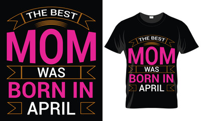 Mothers day t-shirt design for mother lover Hand drawn typography, vector, illustration