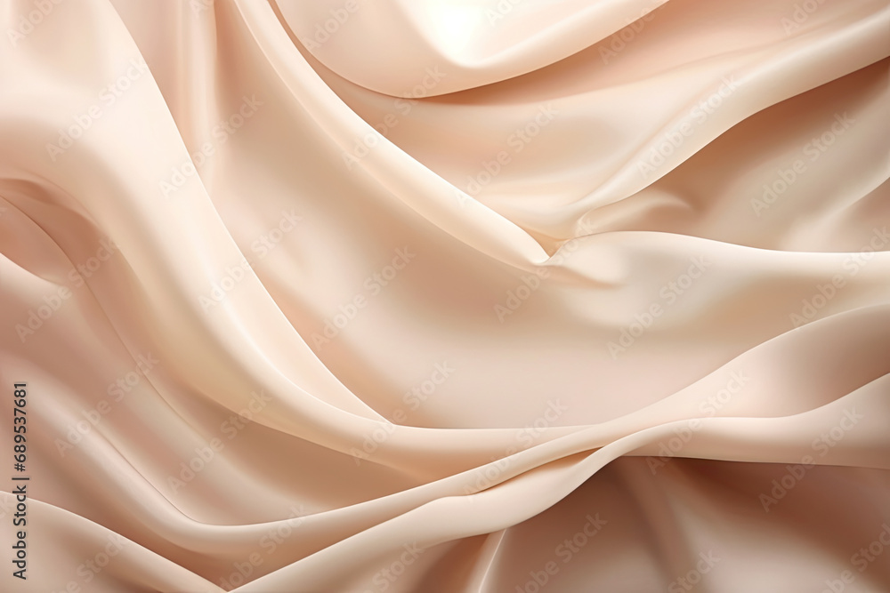 Poster beige canvas web banner with colorful matte gradient