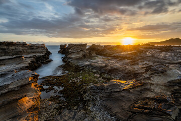 Beautiful Sunset on the Indian Ocean