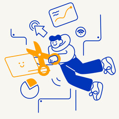 App designer Illustration