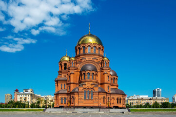 Alexander Nevsky Cathedral in Volgograd in Russia
