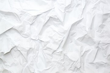 Fototapeta premium White crumpled paper texture background. Weathered white paper texture background. Artistic abstract creative concept