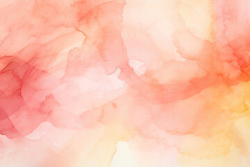 Peachy abstract watercolor for soft, colorful backgrounds