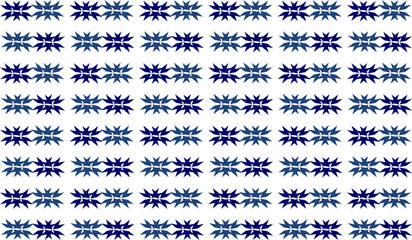 pattern with snowflakes two tone blue star pattern on white background as seamless repeat style replete image design for fabric printing, blue strip, chessboard checkerboard 