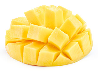 Mango fruit isolated on white background