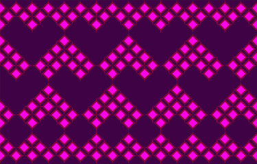 pink heart pattern pattern design