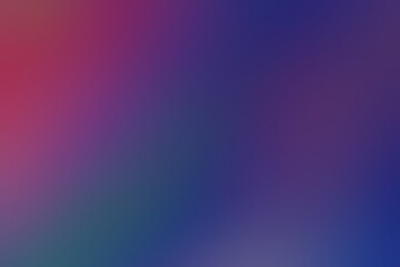 Abstract blurred background image of blue, purple, pink colors gradient used as an illustration. Designing posters or advertisements.