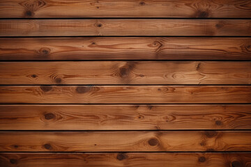Texture of brown wooden plank walls
