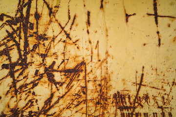 Rusty Metal Coat Scratched and Weathered Texture
