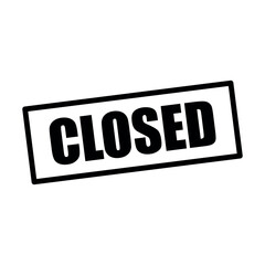 closed sticker   closed sign   closed banner