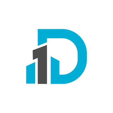 d1 monogram logo
