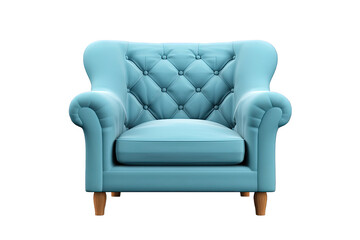 Fototapeta premium Blue Armchair