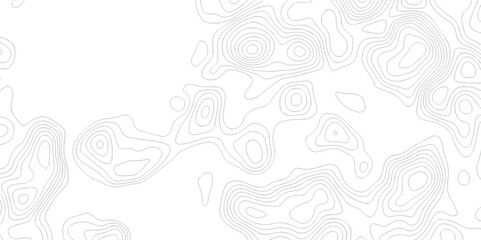 Fototapeta premium Abstract pattern with lines . Abstract Vector geographic contour map and topographic contours map background. Abstract white pattern topography vector background. Topographic line map background.
