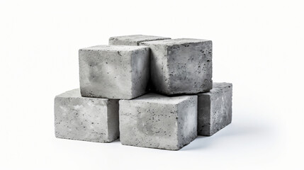 Concrete gray bricks