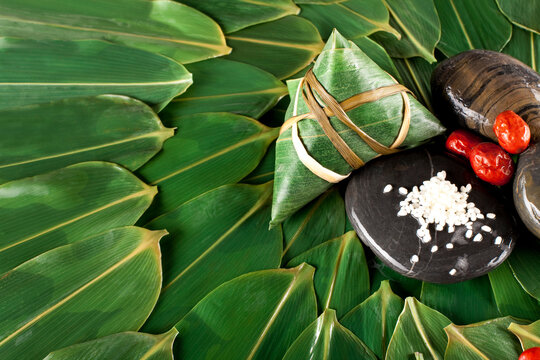 Zongzi and its ingredients