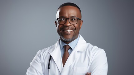 Portrait of a doctor, close-up shot