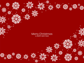 Merry Christmas festival celebration decorative background design