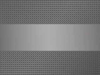 Black metal texture steel background. Perforated metal sheet.
